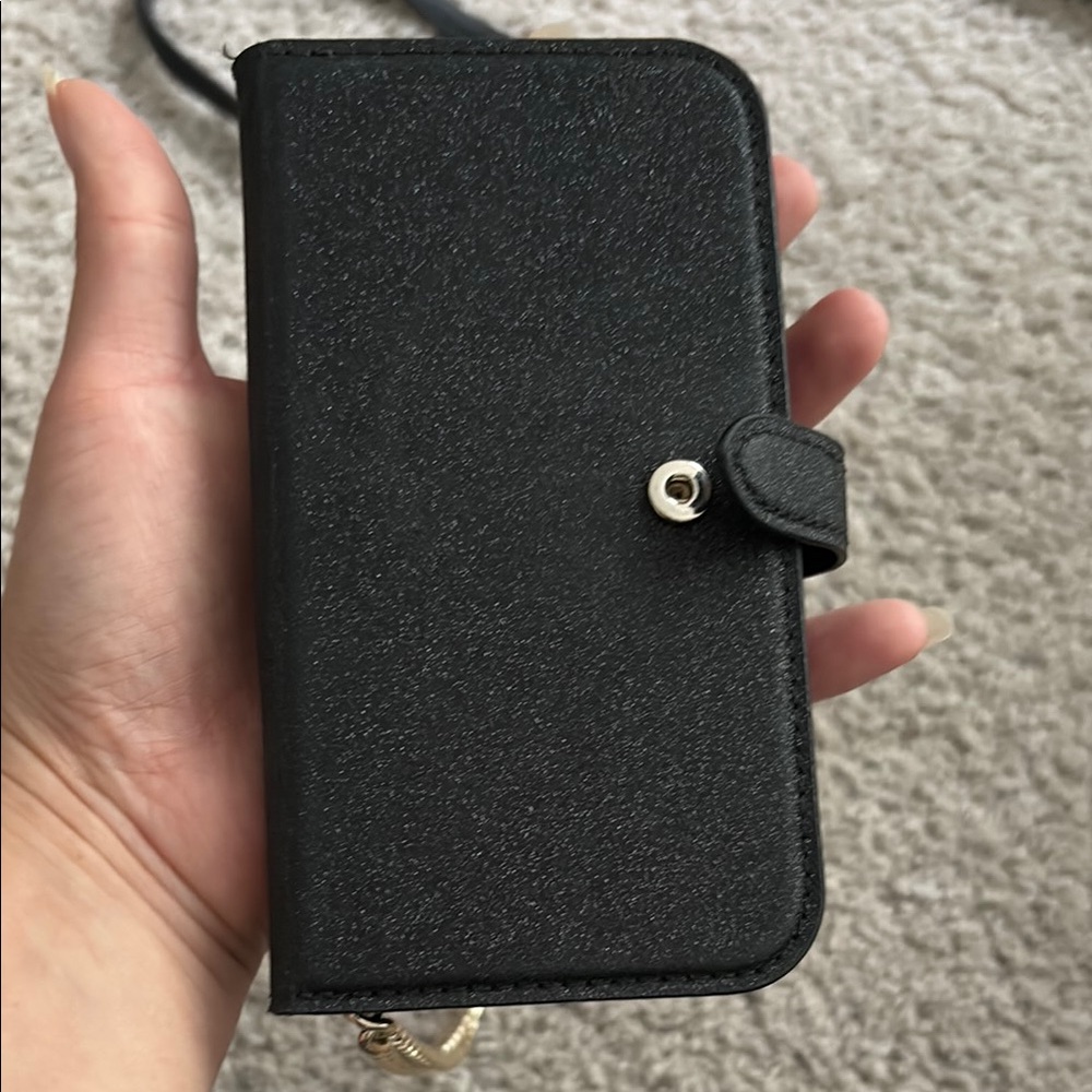 Black Wallet Phone Case